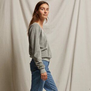 perfectwhitetee Ember Velour Sweatshirt sz small